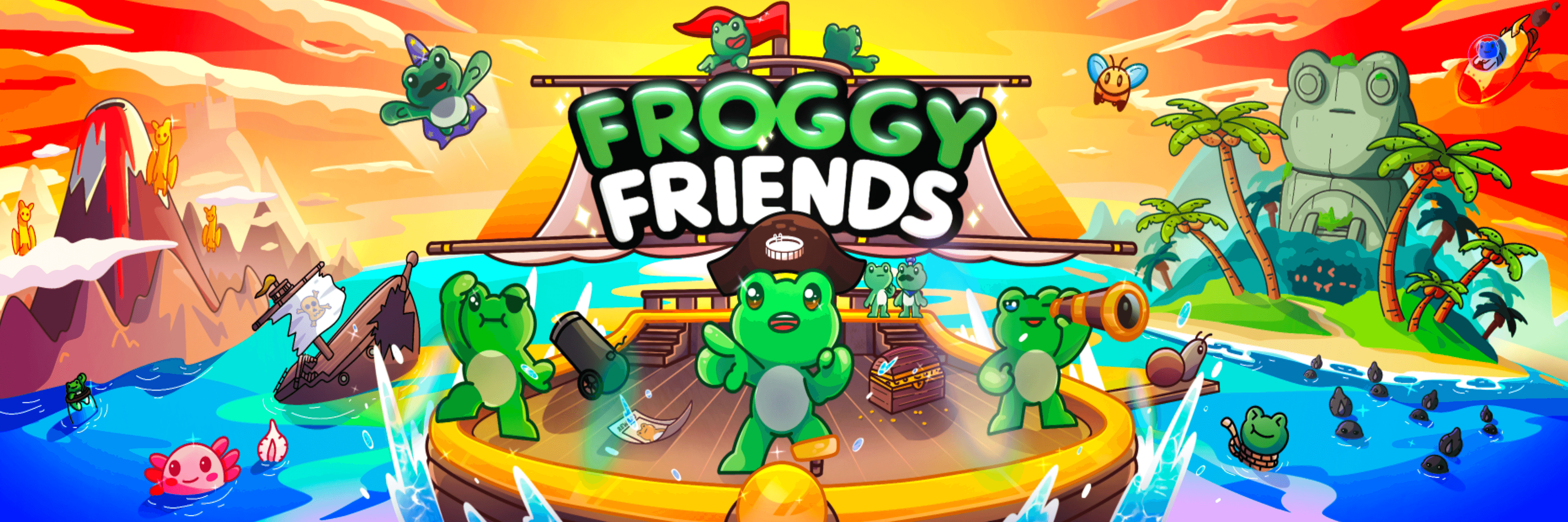 Froggy Friends on Opensea